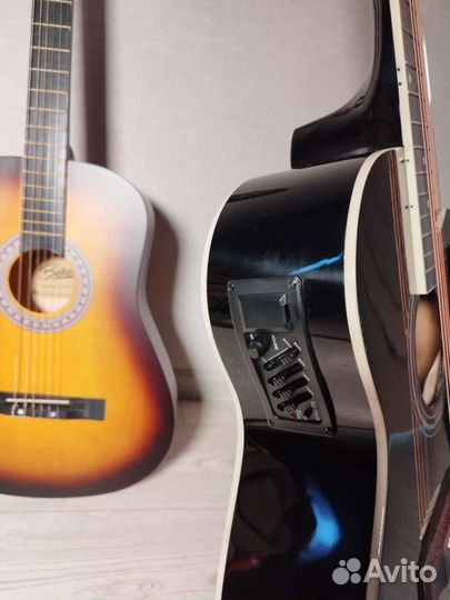 Гитара с подключением