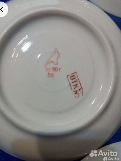 Тарелки СССР Дулево