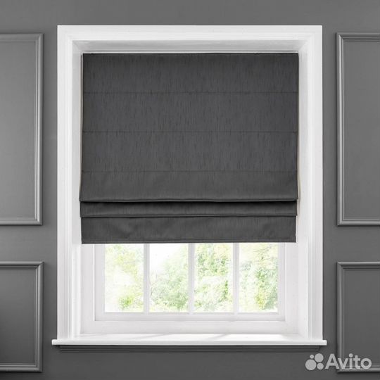 Рулонные шторы Блэкаут Everglowa. Ткань не выгорае