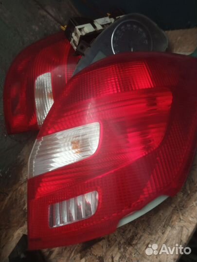 Задние фонари шкода фабия 2