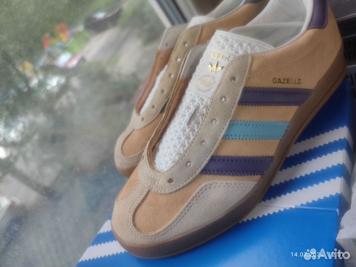 Кеды gazelle indoor adidas 39 раз. Новые