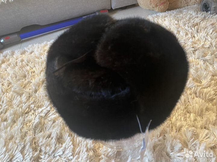 Мужская шапка норковая