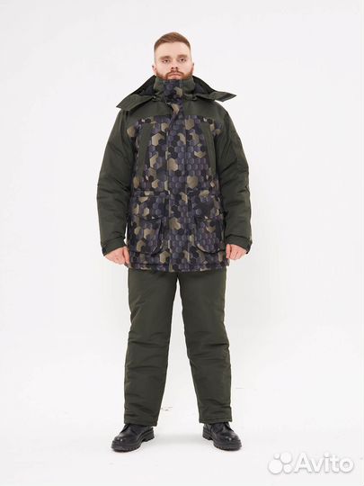 Костюм Горка 7 на синтепоне, хаки