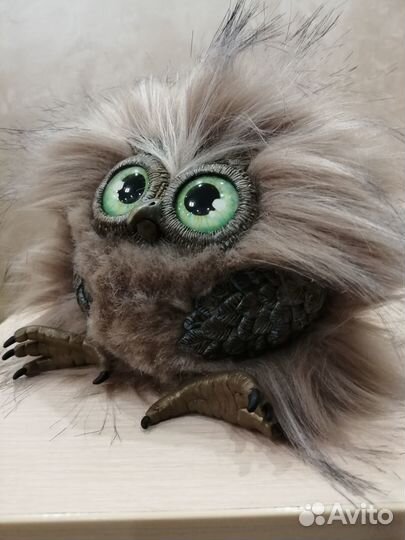 Сова, смешанная техника, ручная работа