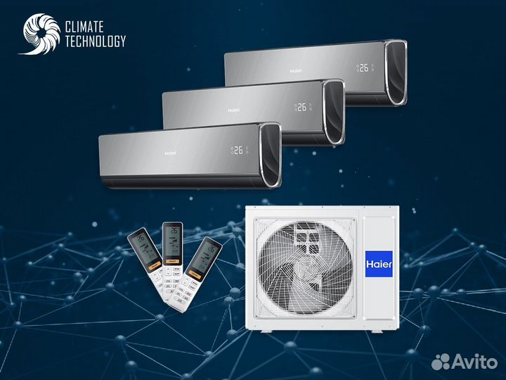 Кондиционер с установкой