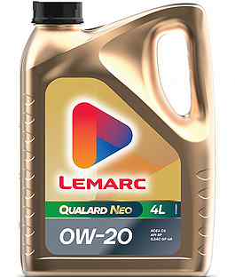 Моторное масло Lemarc Qualard Neo 0W20 4 л