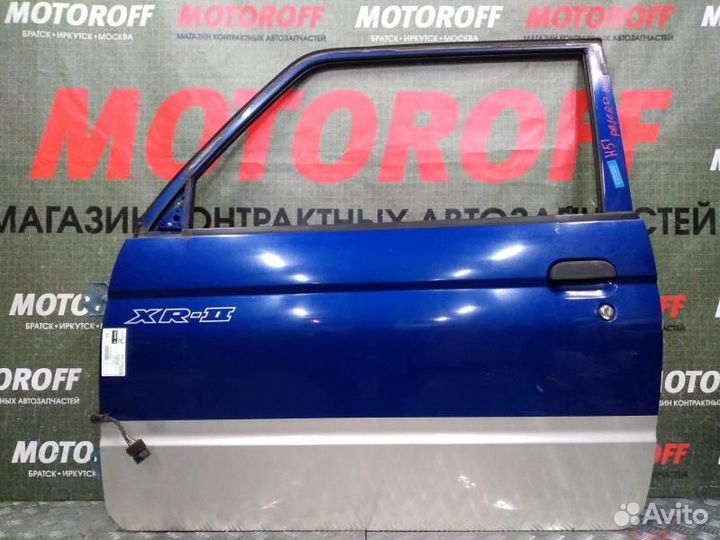 Дверь передняя L Паджеро Мини H51A/H56A темн А16