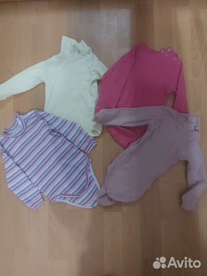 Вещи пакетом на девочку 80 86 размер