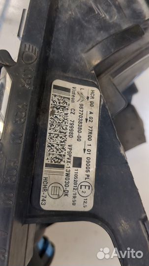 Фара (передняя) левая Citroen DS3, 2012