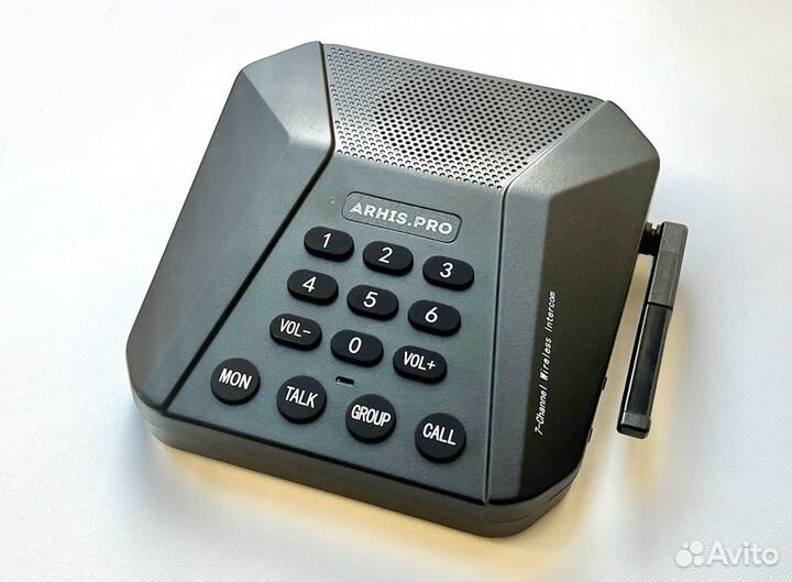 Настольная портативная рация на радиочастотах