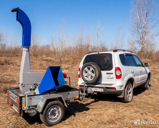 Щепорез, измельчитель веток, древесины, шредер