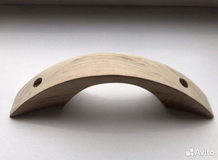 Деревянные ручки из натурального дерева 2 шт