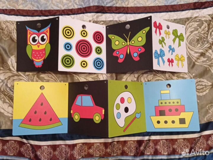 Бэби-тренажер (развивающие картинки)