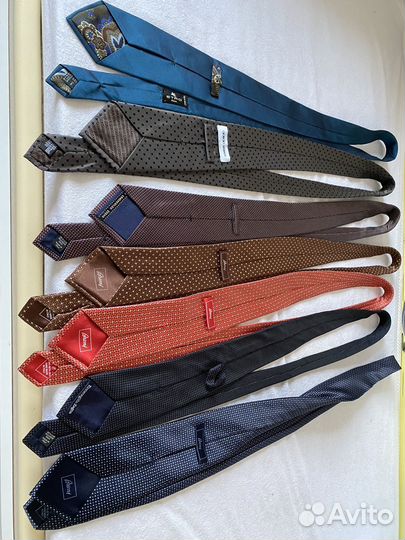 Галстуки элитных брендов шёлк