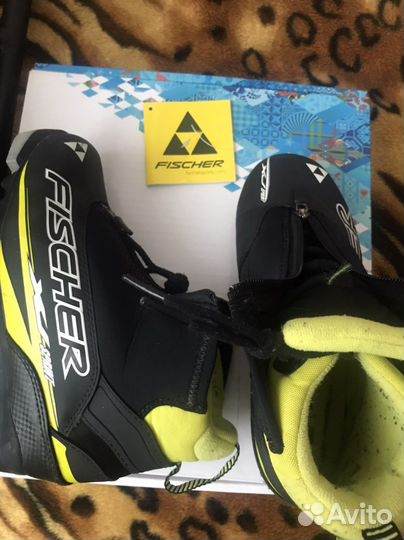 Лыжи беговые детские с ботинками