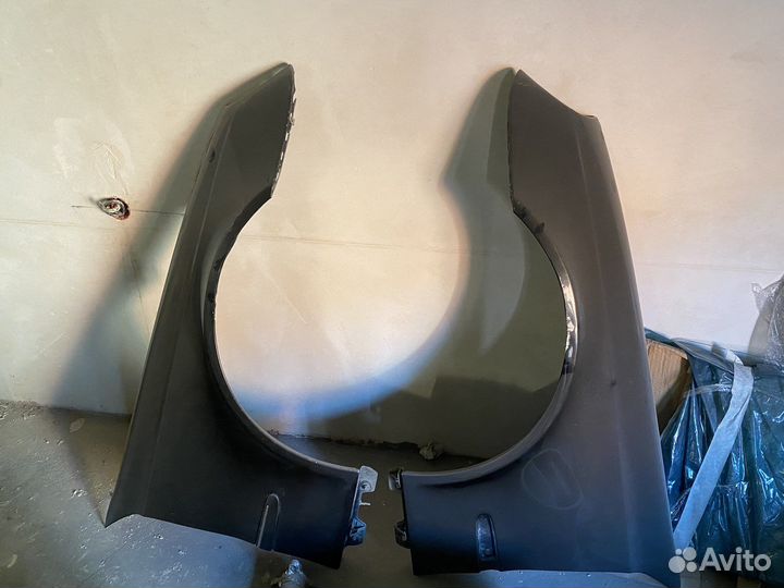 Бампер передний на Мерседес w211