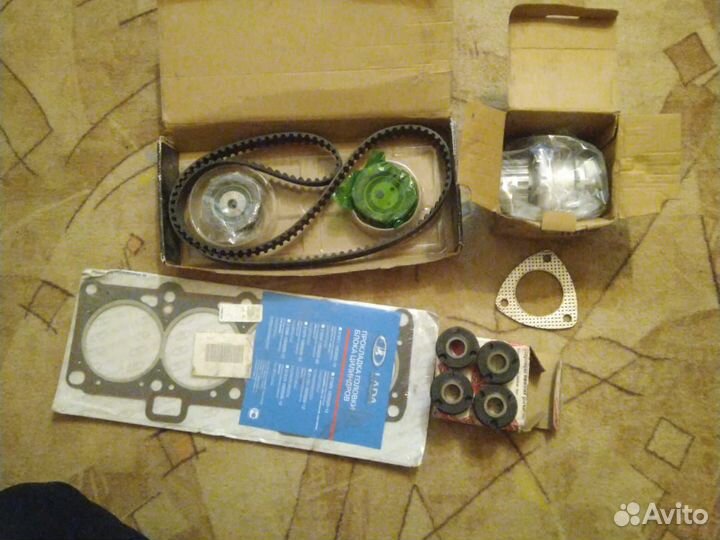Ремень грм, Помпа, прокладка гбц ваз 2112