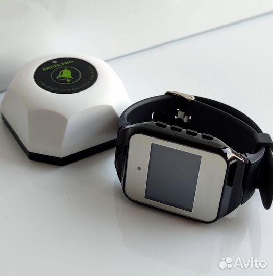 Беспроводная система/кнопка вызова официанта часы