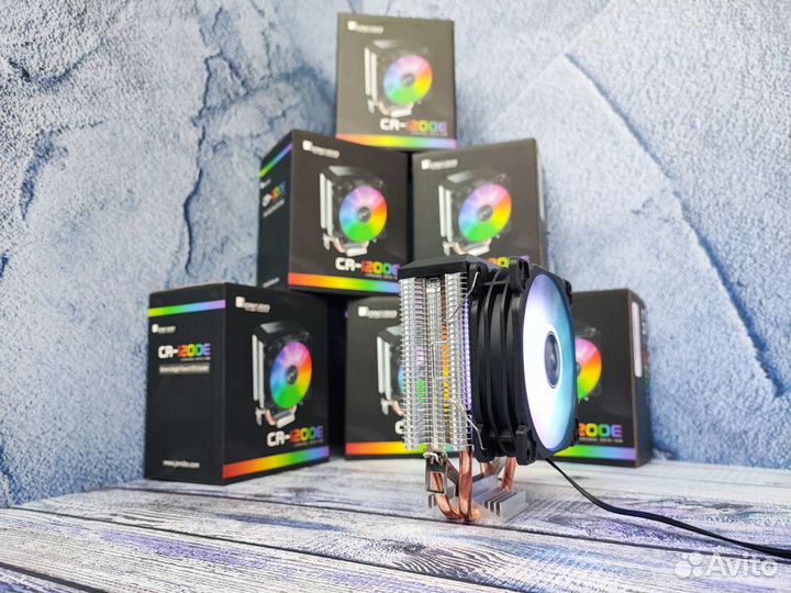 Башенный кулер с подсветкой