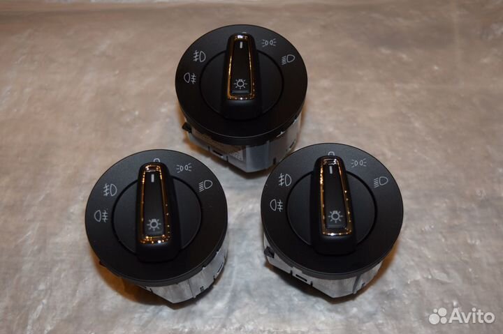 Новый переключатель света Skoda Rapid Octavia