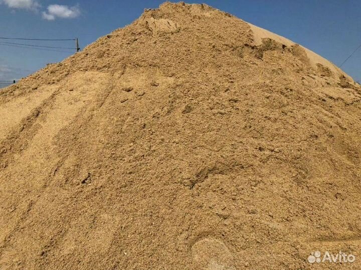 Песок карьерный строительный с доставкой