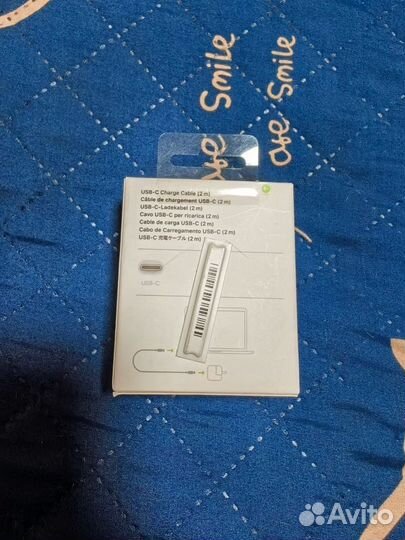 Оригинальная зарядка и кабель Apple