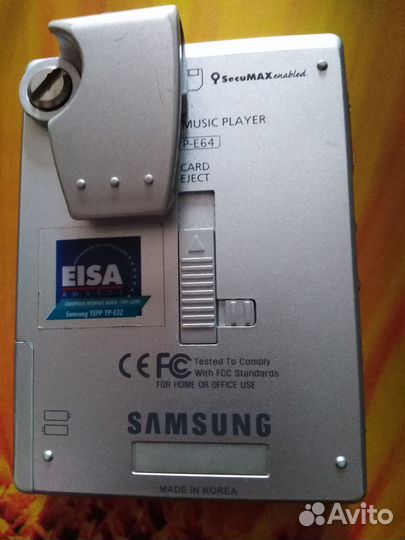 Раритет рабочий плеер самсунг в коллекцию