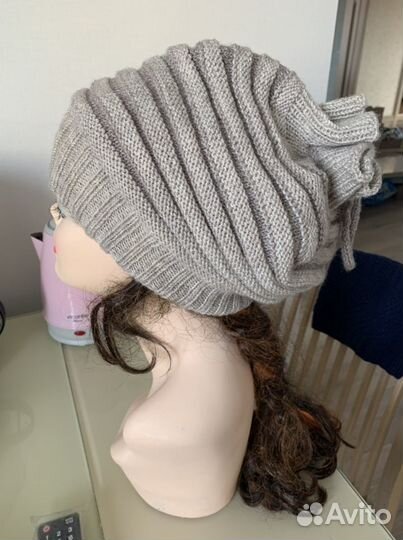 Шапка женская ручная вязка