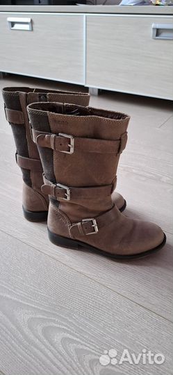 Сапоги утепленные для девочки ecco 30 размер