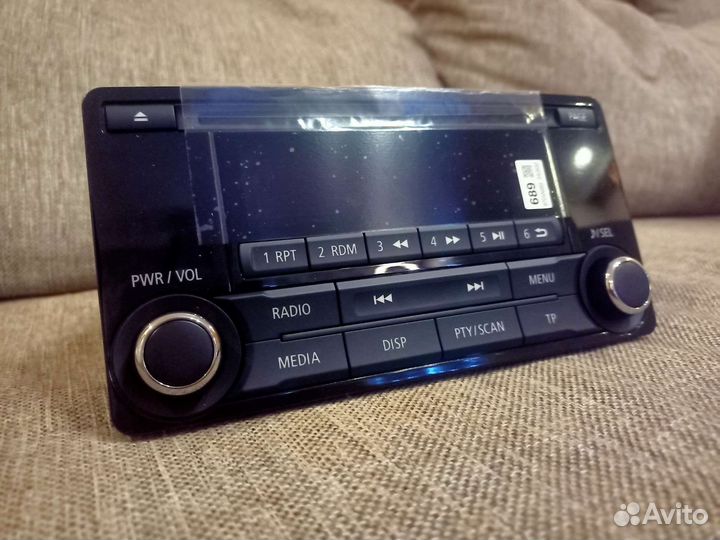 Новая штатная автомагнитола mitsubishi outlander