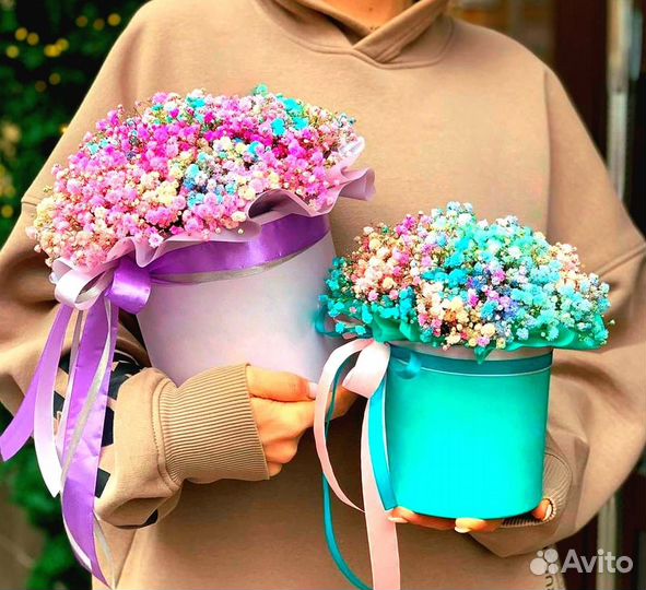 Гипсофила в коробке