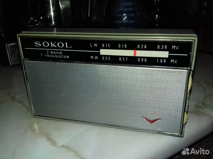 Радиоприемники СССР Альпинист 417 и сокол