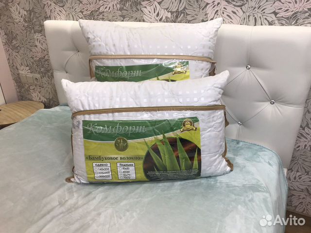 Подушки Бамбук, Эвкалипт, Козий пух