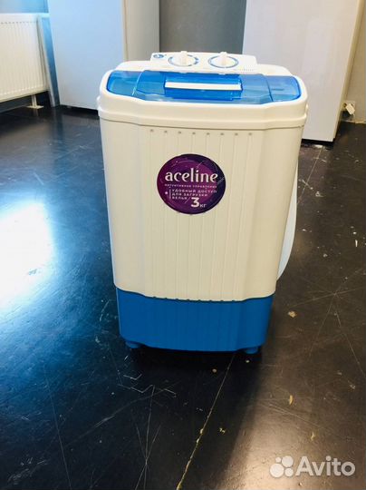 Стиральная машина полуавтомат Aceline 3 кг (Новая)