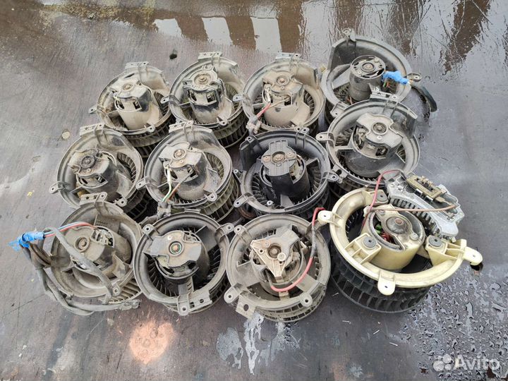 Моторчик печки mercedes w124, w201