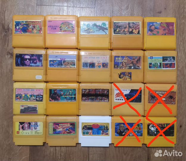 Картриджи денди