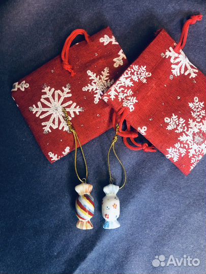 Елочные конфетки майолика якм