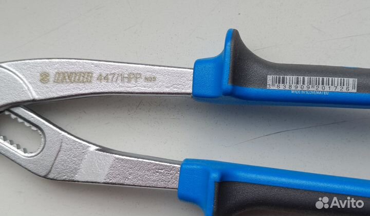 Unior 447/1HPP Клещи переставные универсальные с к