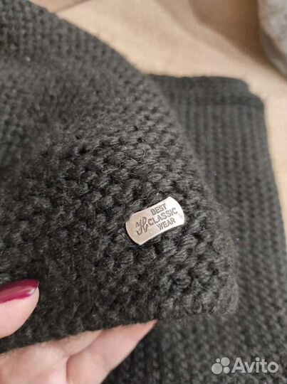 Комплект шапка и снуд женский