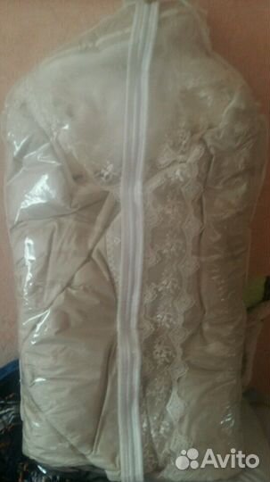 Зимний конверт на выписку