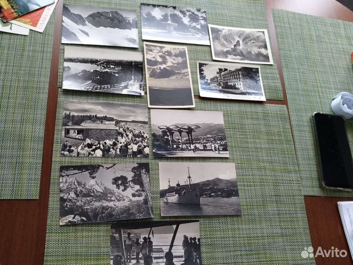 Открытки ч/б СССР с городами