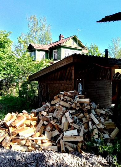 Дрова в укладку