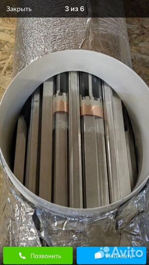 Трубки для рекуператора