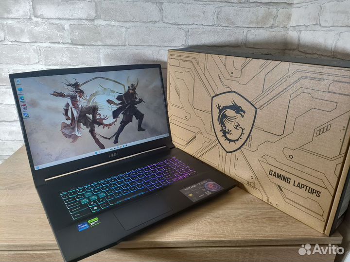 MSI GF76 Katana RTX4070 i7-12650H Новый Гарантия