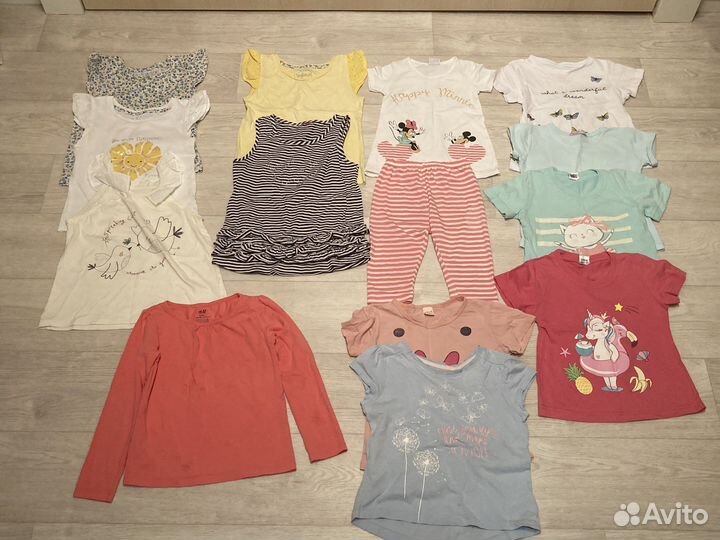 Большой пакет одежды+обувь д/девочки 92-104