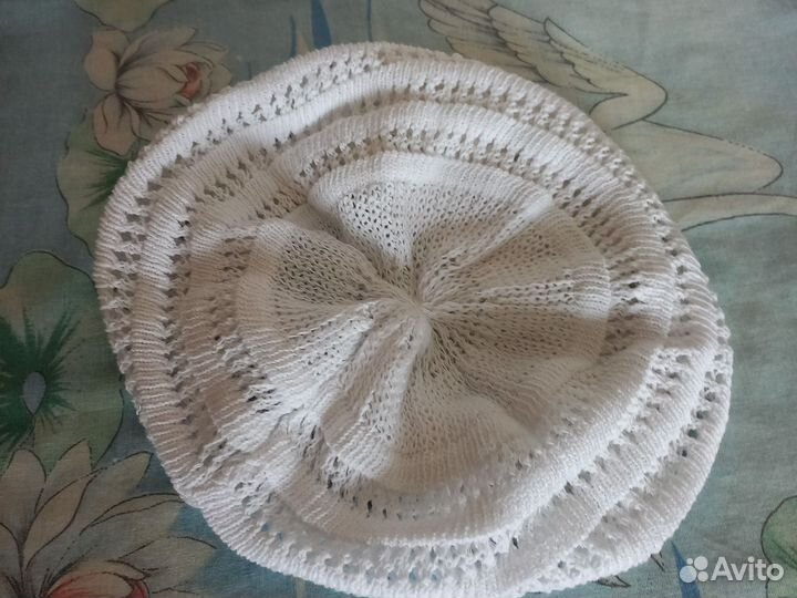 Берет летний, шапка женская теплая