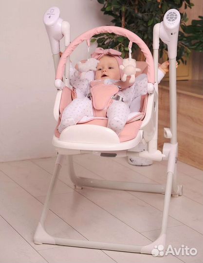 Стульчик для кормления, электрокачель Rant Melody
