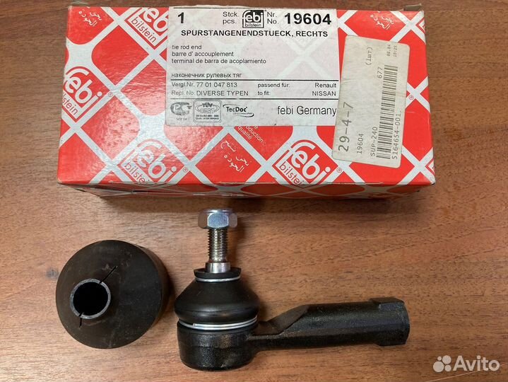 Наконечник рулевой правый Kangoo Megane Clio Новый