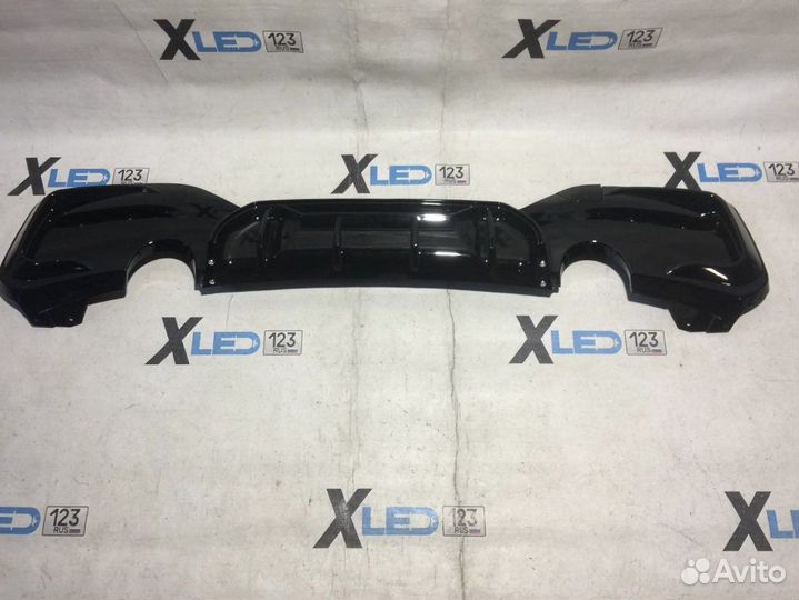 Диффузор BMW 1 F20 LCI Competition 1+1 рестайлинг