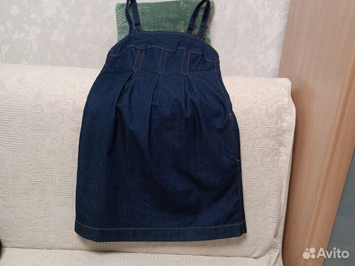 Сарафан джинсовый новый для беременных 48 р